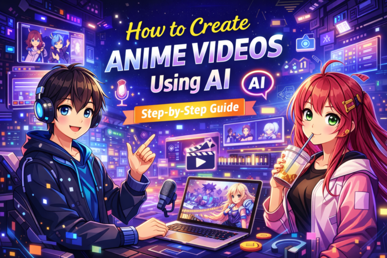 How to Create Anime Videos Using AI – Step-by-Step Guide