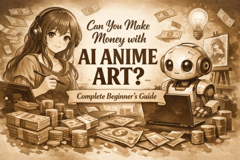 Can You Make Money with AI Anime Art? Complete Beginner’s Guide