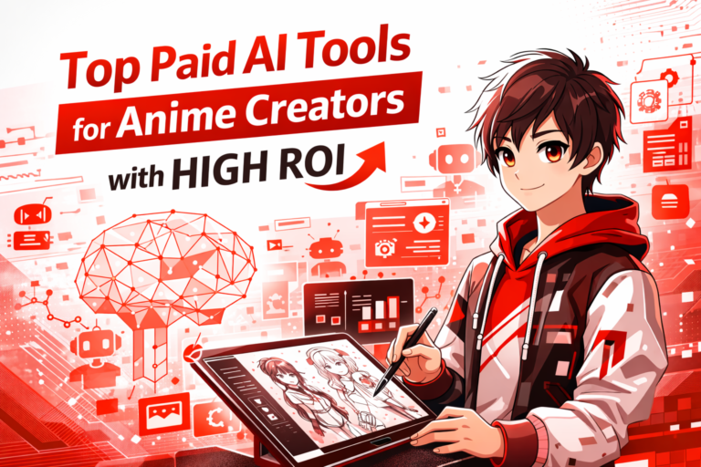 Top Paid AI Tools for Anime Creators with High ROI