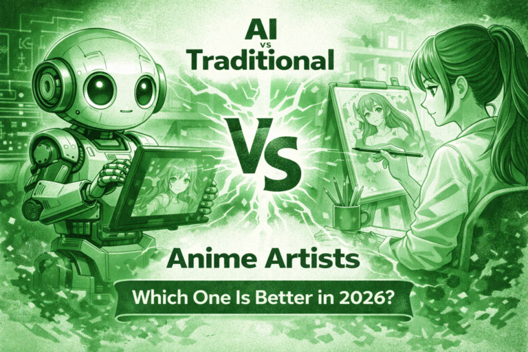 AI vs Traditional Anime Artists – Which One Is Better in 2026?