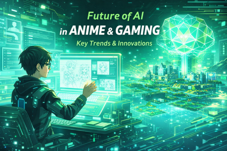 Future of AI in Anime & Gaming Industry (Trends You Must Know)